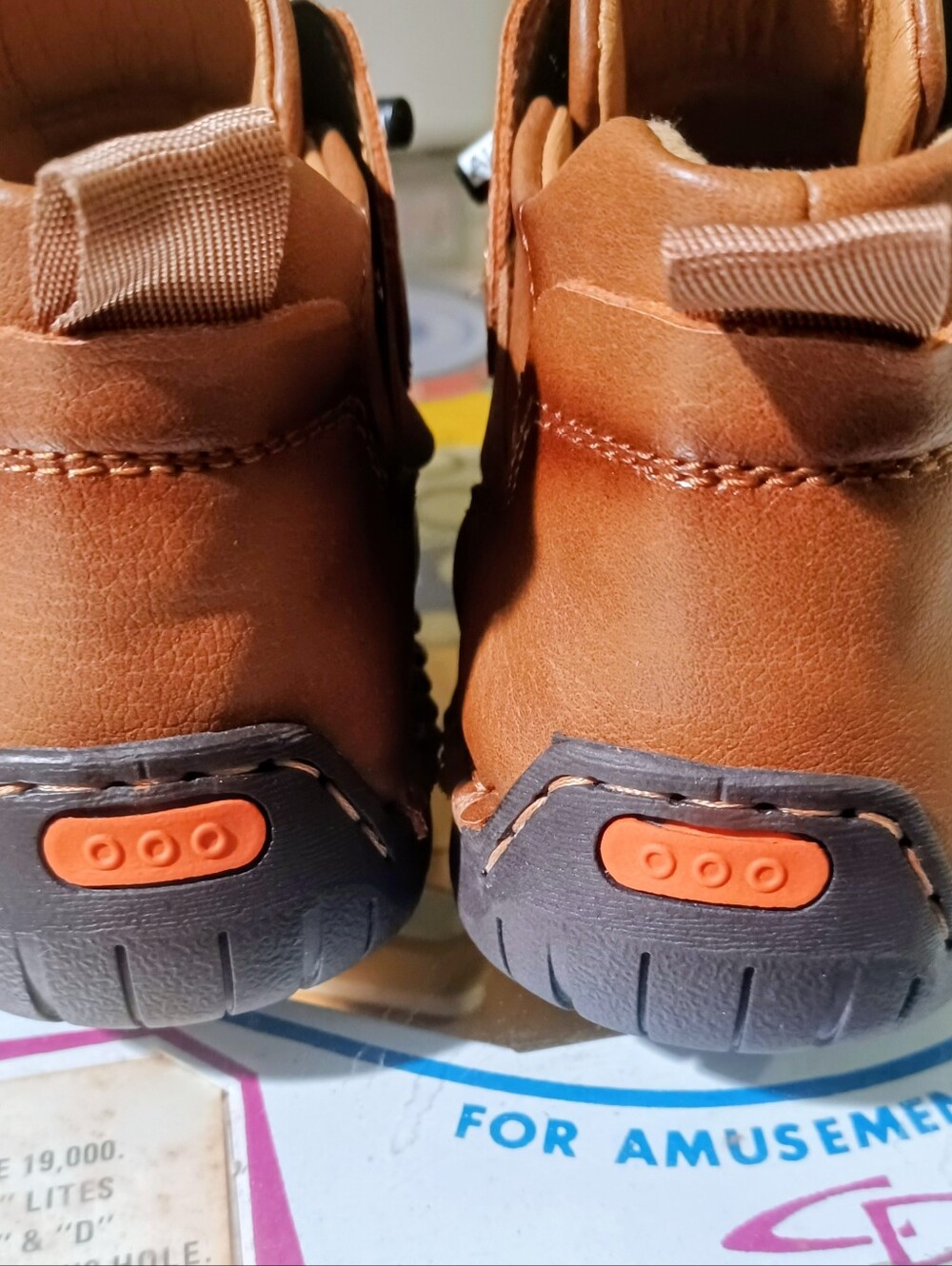 Women’s Tan Ankle Booties — Casual Comfort - Picture 5 of 8